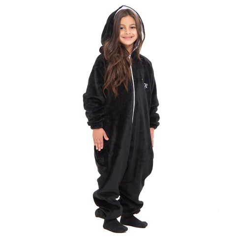 Snuggs Kids Blanket Onesie Black فانوس رمضان